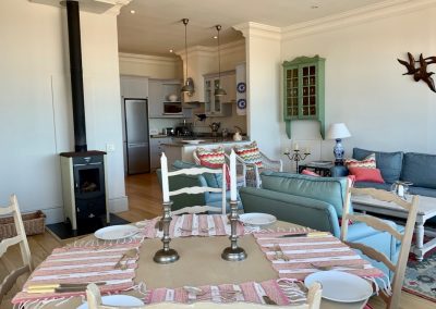 Living area - Holiday accommodation in Kalk Bay.