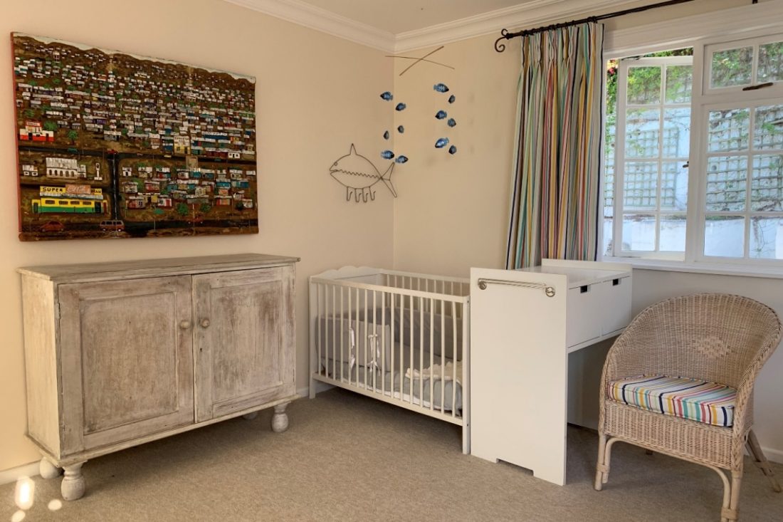 Baby's Bedroom - Fairwater Cottage - Holiday accommodation in Kalk Bay.
